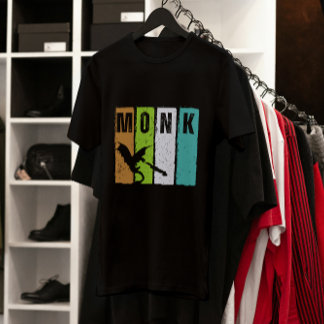 Munk Dungeon Fantasy Role play Grunge T-Shirt