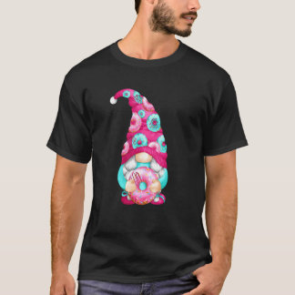 Munk-dvärg med sött mönster för trädgårdsmästare o t shirt