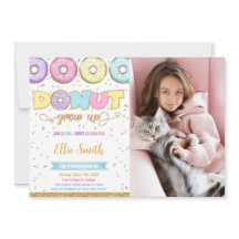 Munk Födelsedags Foto Inbjudan