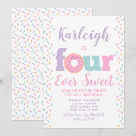 Munk FourEver Söt Inbjudningar