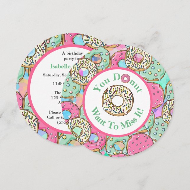 Munk Fröcken det munkfödelsedagsfest Invitation2 Inbjudningar (Fram/baksida)