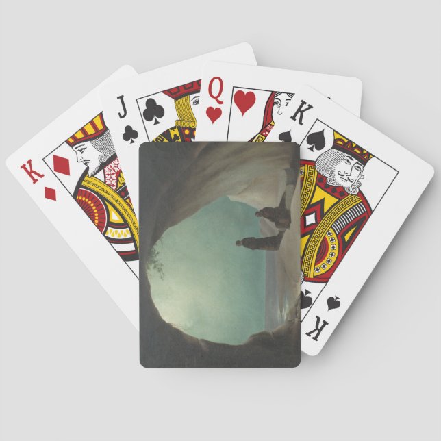 Munk i Grotto (av Carl Blechen) Casinokort (Baksidan)