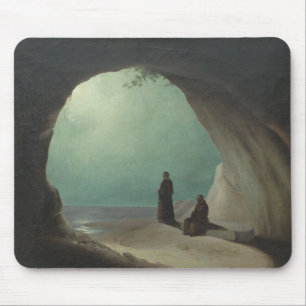 Munk i Grotto (av Carl Blechen) Musmatta