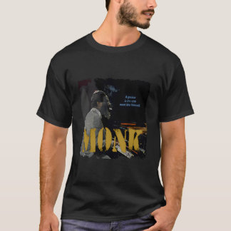 Munk Jazz Wisdom Pianist Musician T Shirt