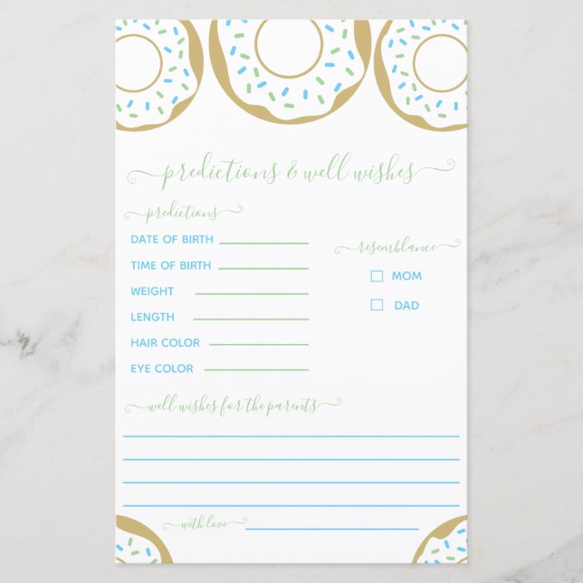 Munk med kärleksfulla strössel Förutsägelse och go (Framsida)