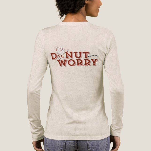 Munk Oroa Dig Glad Rolig Retro T-Shirt (Baksida)
