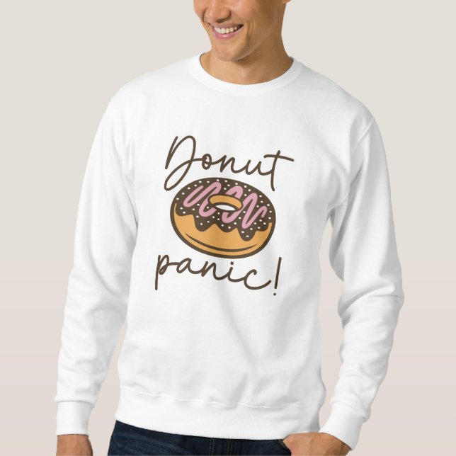 Munk Panik Lång Ärmad Tröja (Framsida)