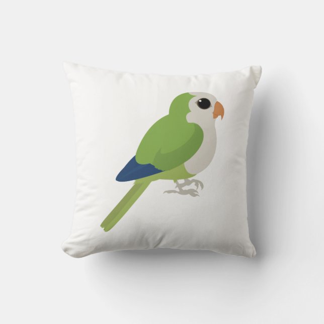 Munk Parakeet Kudde (Framsida)