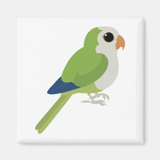 Munk Parakeet Magnet (Framsidan)