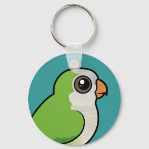 Munk Parakeet Nyckelring