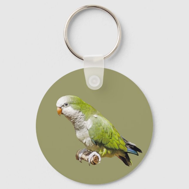 Munk Parakeet Nyckelring (Framsida)