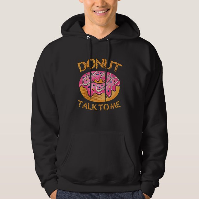 Munk Prata Inte Med Mig   Munkar   Hoodie (Framsida)