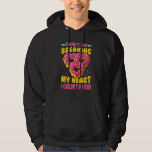 Munk Sönderbryt Inte Mitt Hjärta Jag Kunde Inte Om Hoodie