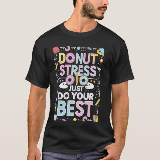 Munk Stressa Inte Gör Bara Ditt Bästa Groovy Testd T Shirt