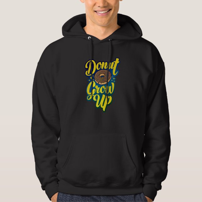 Munk Växa Upp Munk För Män Kvinnor Barn  5 Hoodie (Framsida)