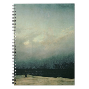 Munk vid havet, 1809 anteckningsbok med spiral
