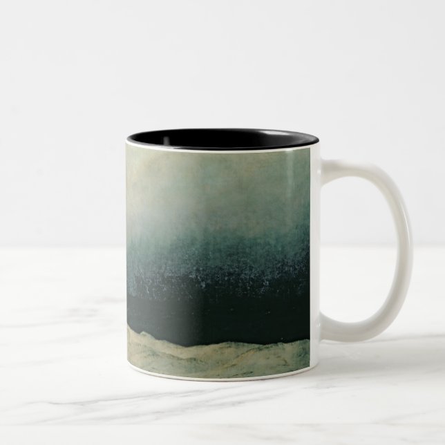 Munk vid havet, 1809 Två-Tonad mugg (Höger)