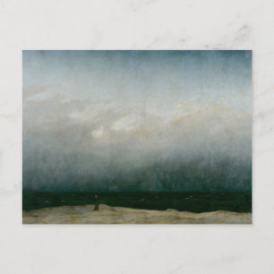 Munk vid havet av Caspar David Friedrich Post Vykort
