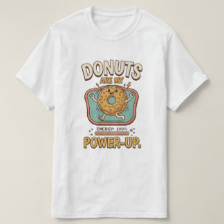 Munkar Är Min Power-Up T-Shirt – Rolig Munktröja