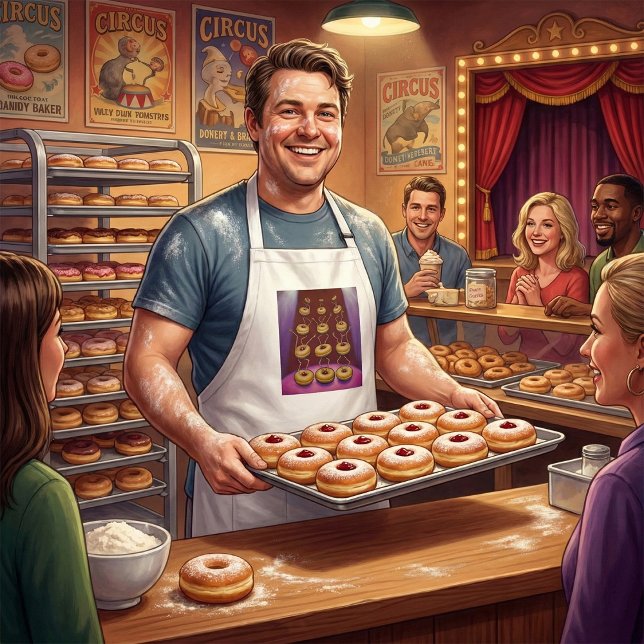 Munkar Dansar Nyckfulla Munk Karaktärer Förkläde (Skapare uppladdad)