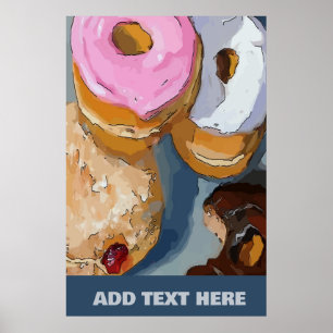 Munkar lägg till text poster
