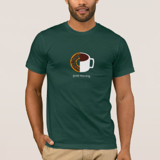 Munkar och kaffe tee shirt