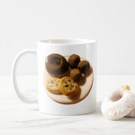 Munkar och kakor  kaffemugg