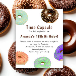 Munkar Tids kapsel 1-årsdag Poster