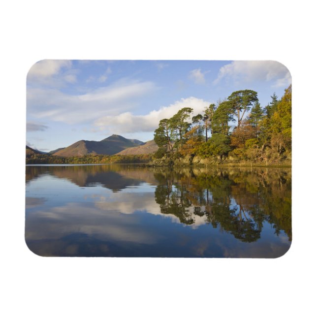 Munkarnas klippa, Derwentwater, Lake District, Magnet (Horisontell)
