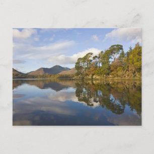 Munkarnas klippa, Derwentwater, Lake District, Vykort