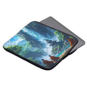 Munkarnas lugna uppstigning laptop fodral
