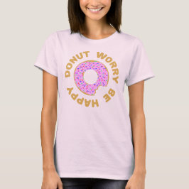 Munkbekymmer är lyckligt tee shirt