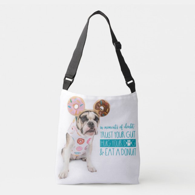 Munkbekymmerkor hänger lös axelväska (Framsida)