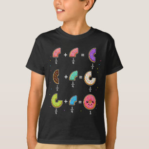 Munkbråk Lärande Matematik Humor T Shirt