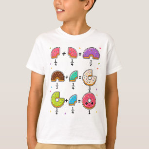 Munkbråk Lärande Matematik Humor T Shirt