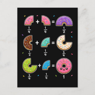 Munkbråk Lärande Matematik Humor Vykort