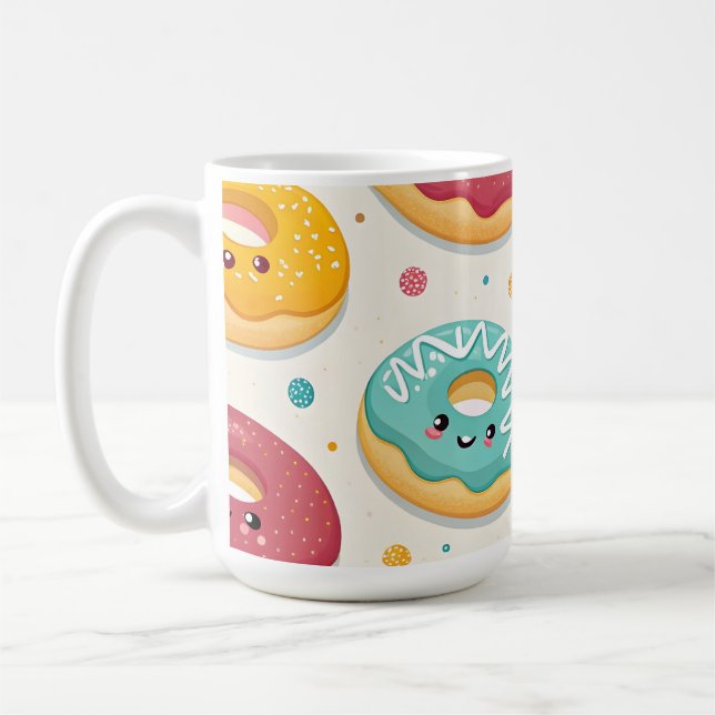 Munkmönster Kaffemugg (Vänster)