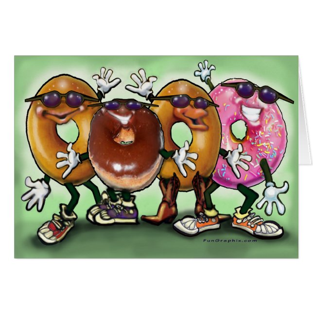 Munkparty Hälsningskort (Framsidan Horizontal)