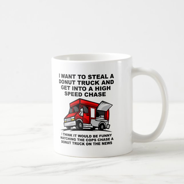 Munkpolisjakt Rolig Mugg (Höger)