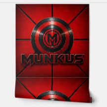 munkus emblem tapet, superhjälte tapet