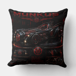 munkus fordonsdyna/diesel punk/hjältar kudde