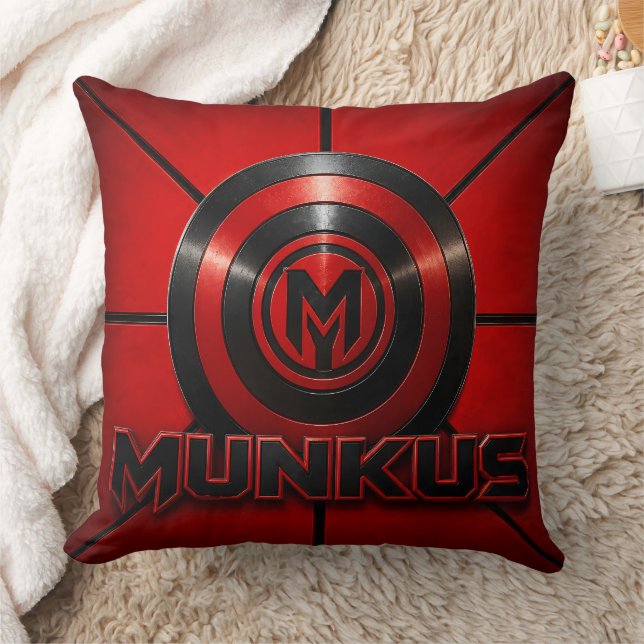 munkus stor kudde/stor kastkudde kudde (Filt)
