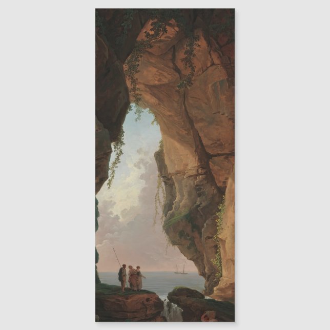 Munnen av en grotta (1784) Hubert Robert (Framsida)