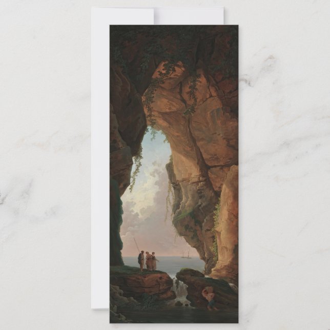 Munnen av en grotta (1784) Hubert Robert (Framsida)