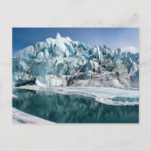 Munnen från Matanuska Glacier i Alaska Vykort