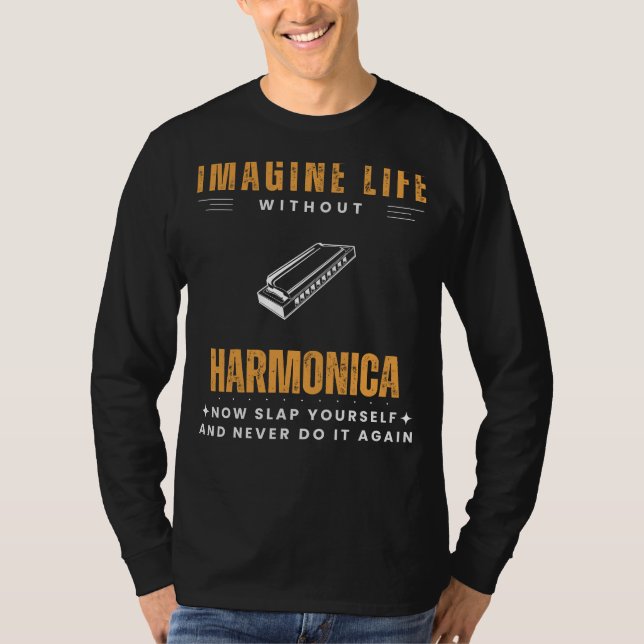 Munnspelsmunterhet: Slå dig själv & harmonisera me T Shirt (Framsida)