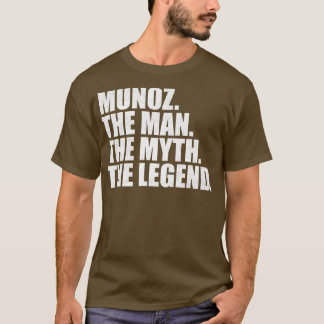 Munoz Munoz Familj namn Munoz efternamn Munoz Surn T Shirt