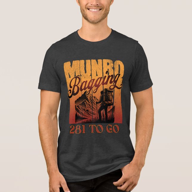Munro Bagging T Shirt (Framsida)
