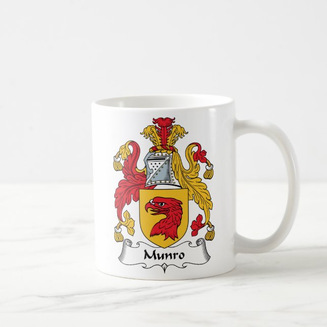 Munro familjvapensköld kaffemugg (Höger)