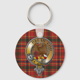 Munro Tartan & Badge Nyckelring